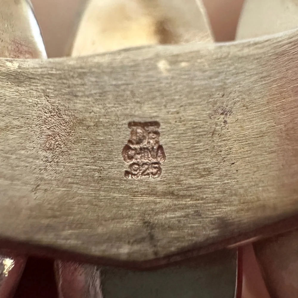 Elegant Turquoise 3 Stone Ring in Sterling Silver by Jay King - Picture 6 of 8